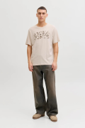 JACK&JONES 12288536 JJEJEFF LOGO TEE 0 YAKA KISA KOL TSH