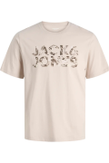 JACK&JONES 12288536 JJEJEFF LOGO TEE 0 YAKA KISA KOL TSH