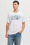 JACK&JONES 12288536 JJEJEFF LOGO TEE 0 YAKA KISA KOL TSH