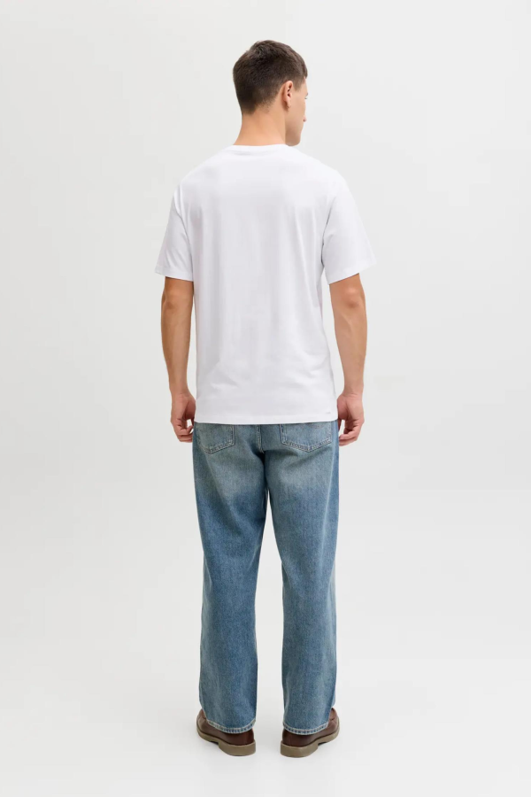 JACK&JONES 12288536 JJEJEFF LOGO TEE 0 YAKA KISA KOL TSH