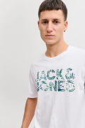 JACK&JONES 12288536 JJEJEFF LOGO TEE 0 YAKA KISA KOL TSH