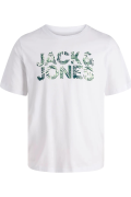 JACK&JONES 12288536 JJEJEFF LOGO TEE 0 YAKA KISA KOL TSH