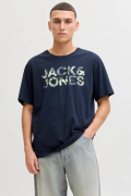 JACK&JONES 12288536 JJEJEFF LOGO TEE 0 YAKA KISA KOL TSH