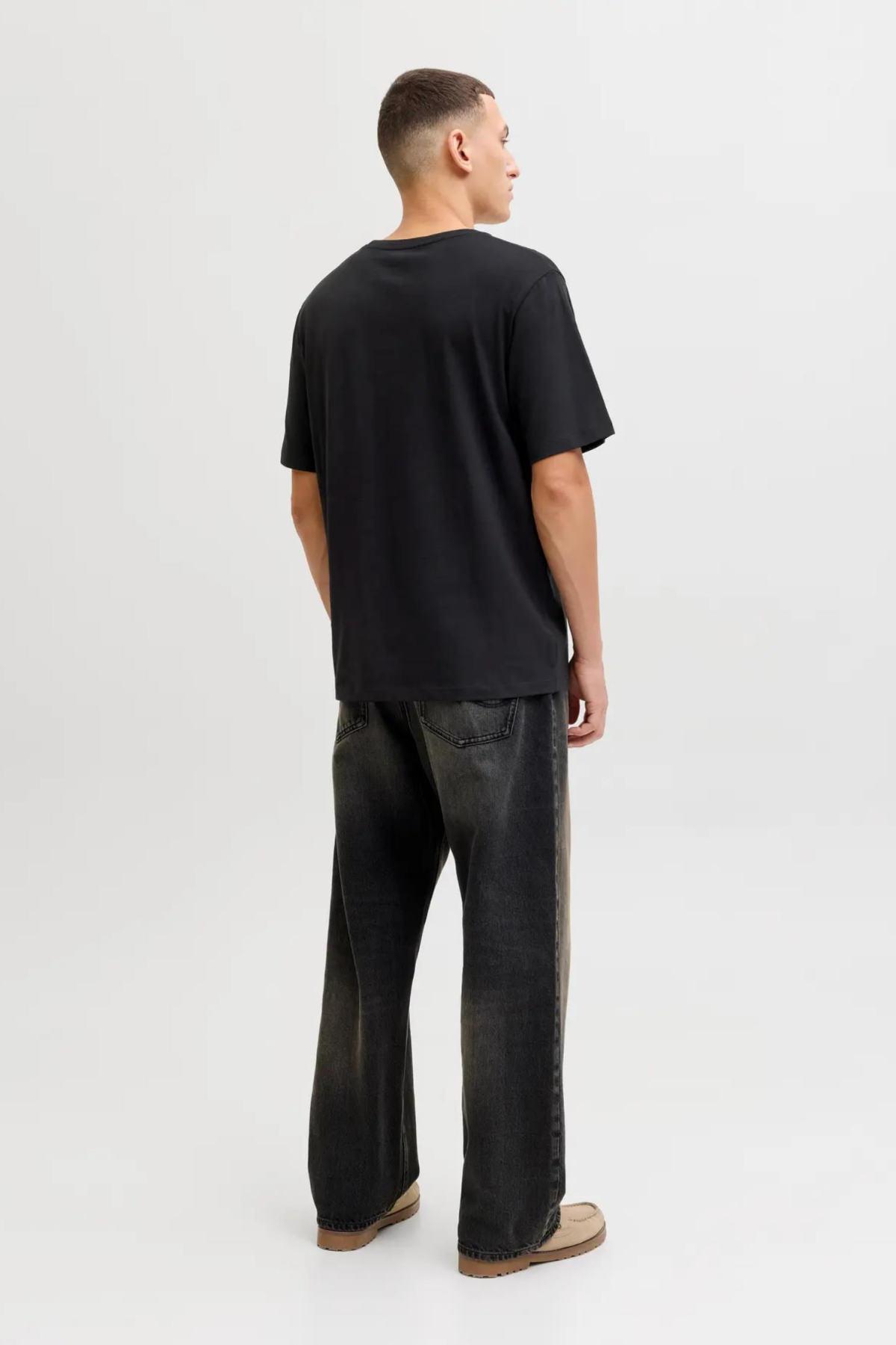 JACK&JONES 12288536 JJEJEFF LOGO TEE 0 YAKA KISA KOL TSH