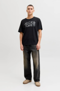 JACK&JONES 12288536 JJEJEFF LOGO TEE 0 YAKA KISA KOL TSH