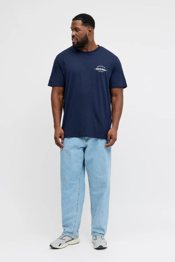 JACK&JONES 12289681 JJBRANDON TEE BATTAL BUYUK BEDEN ERKEK TSHIRT