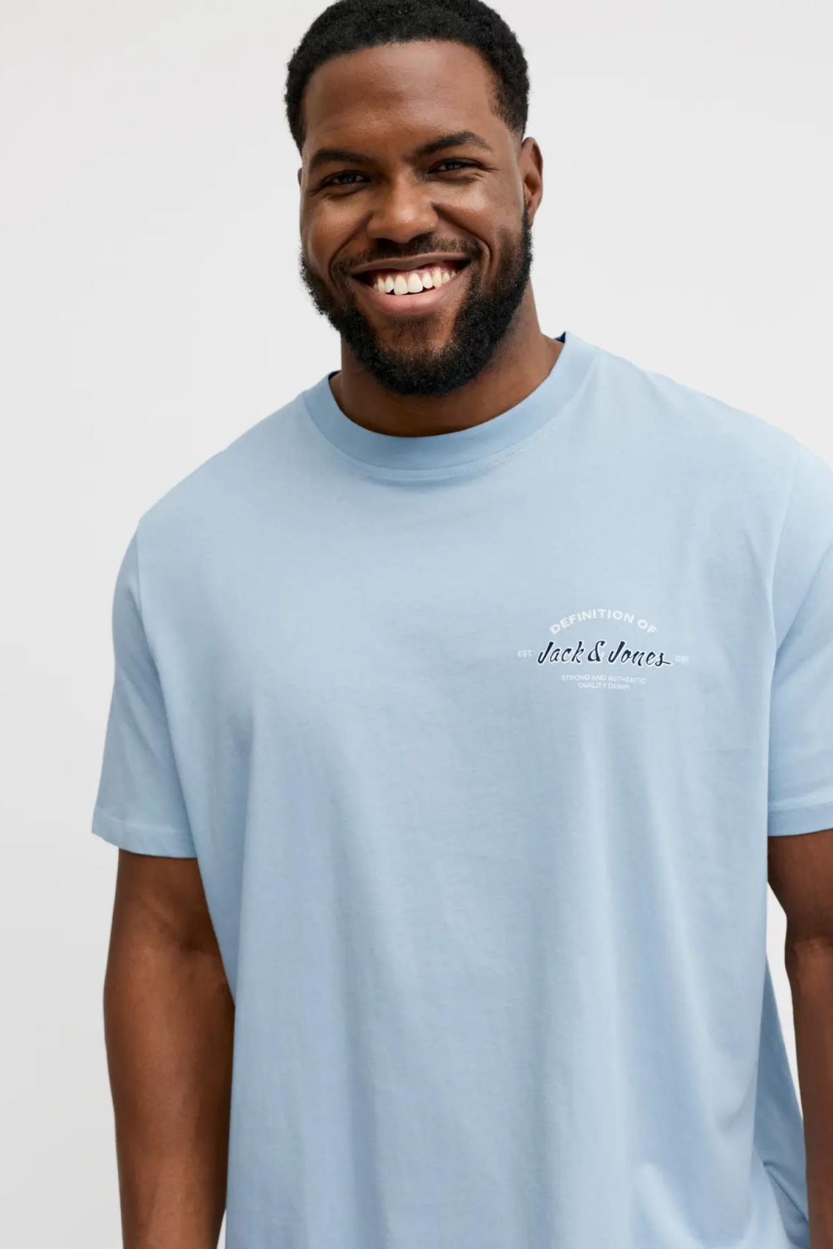 JACK&JONES 12289681 JJBRANDON TEE BATTAL BUYUK BEDEN ERKEK TSHIRT