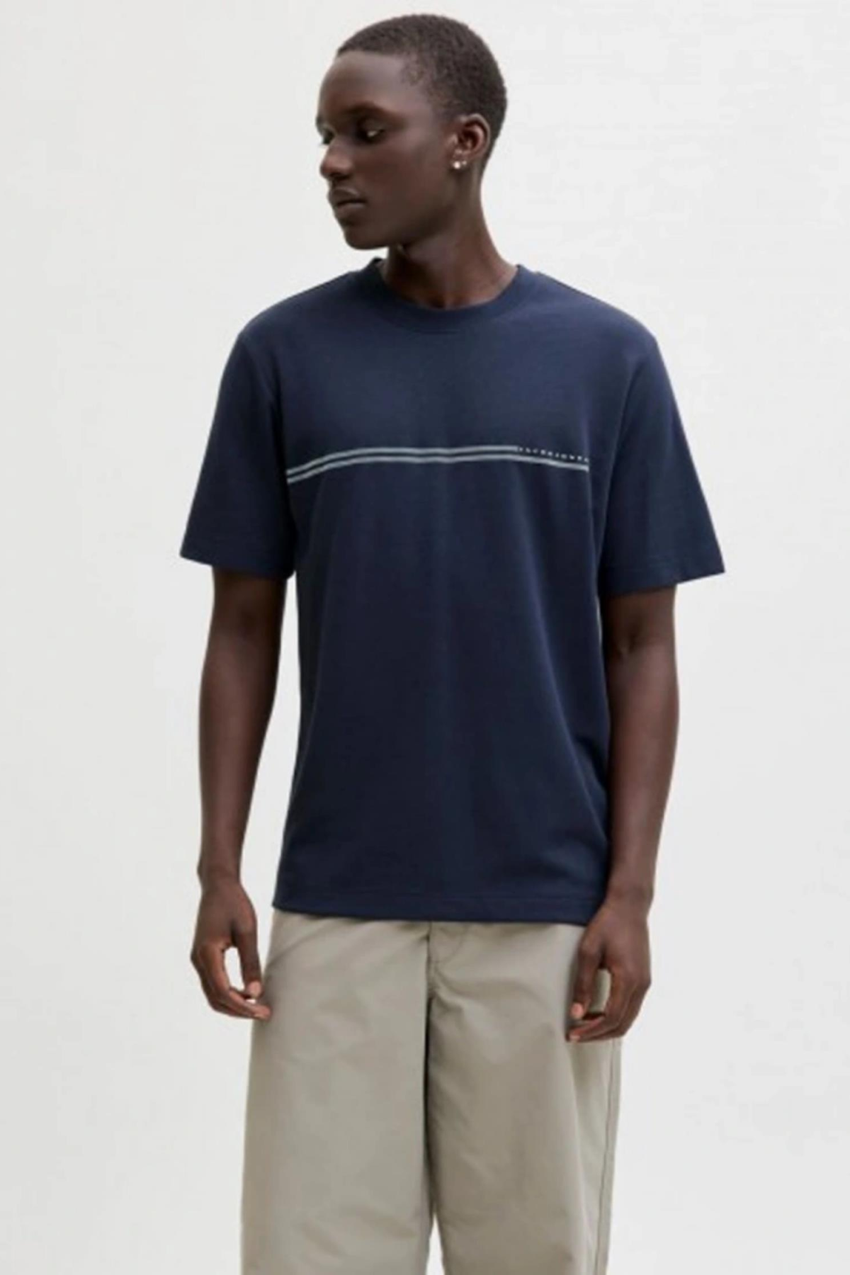 JACK&JONES 12289936 JCOFUSION CHEST 0 YAKA KISA KOL TSH