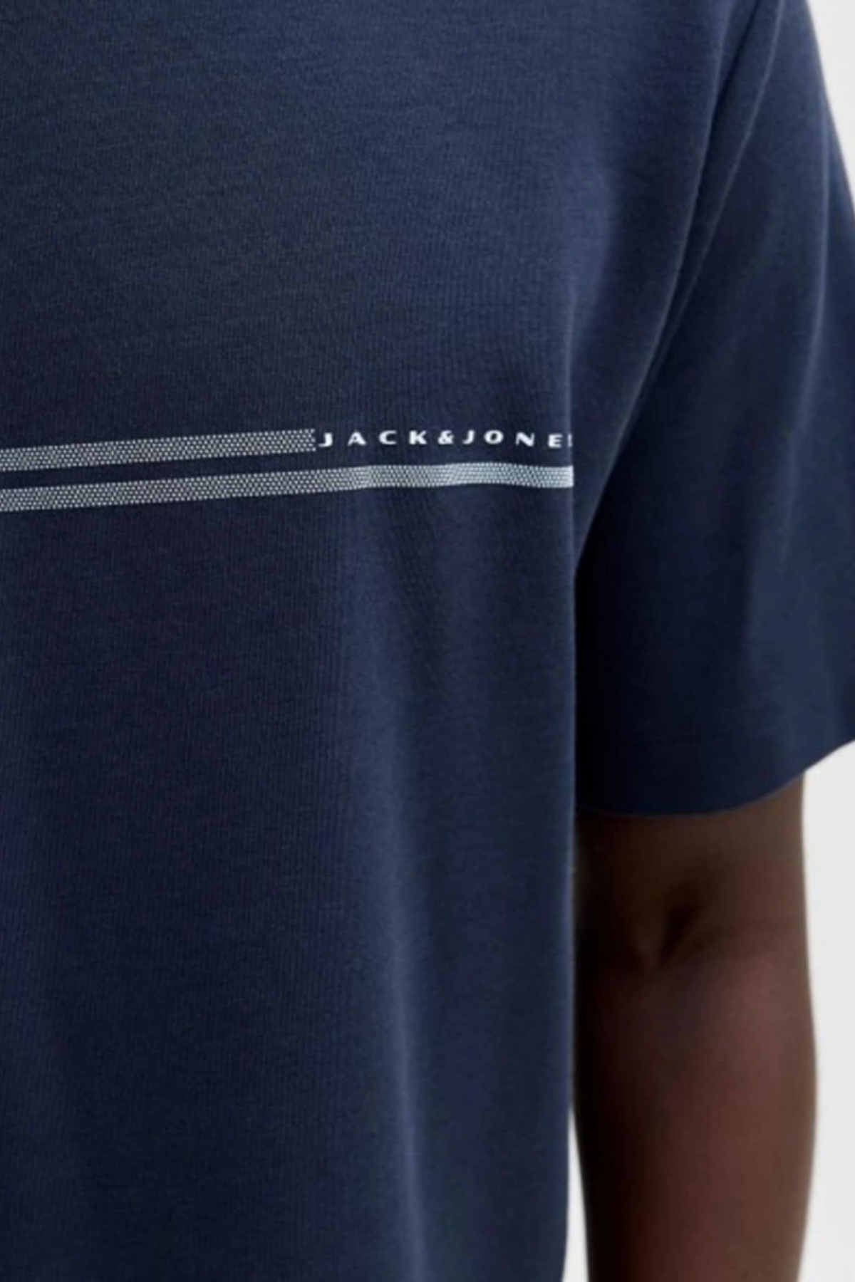JACK&JONES 12289936 JCOFUSION CHEST 0 YAKA KISA KOL TSH