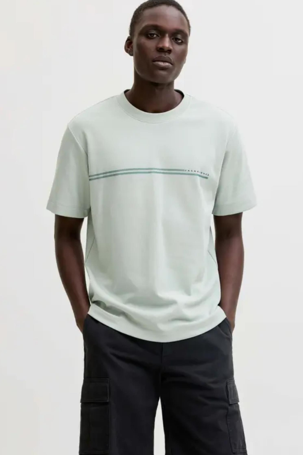 JACK&JONES 12289936 JCOFUSION CHEST 0 YAKA KISA KOL TSH