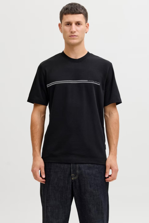 JACK&JONES 12289936 JCOFUSION CHEST 0 YAKA KISA KOL TSH