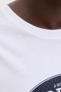 JACK&JONES 12290417 JJEDOVER DENIM TEE 0 YAKA KISA KOL TSH