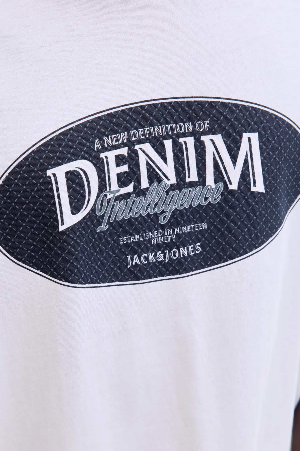 JACK&JONES 12290417 JJEDOVER DENIM TEE 0 YAKA KISA KOL TSH