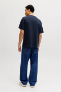 JACK&JONES 12290417 JJEDOVER DENIM TEE 0 YAKA KISA KOL TSH