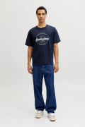 JACK&JONES 12290417 JJEDOVER DENIM TEE 0 YAKA KISA KOL TSH