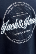 JACK&JONES 12290417 JJEDOVER DENIM TEE 0 YAKA KISA KOL TSH