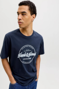 JACK&JONES 12290417 JJEDOVER DENIM TEE 0 YAKA KISA KOL TSH