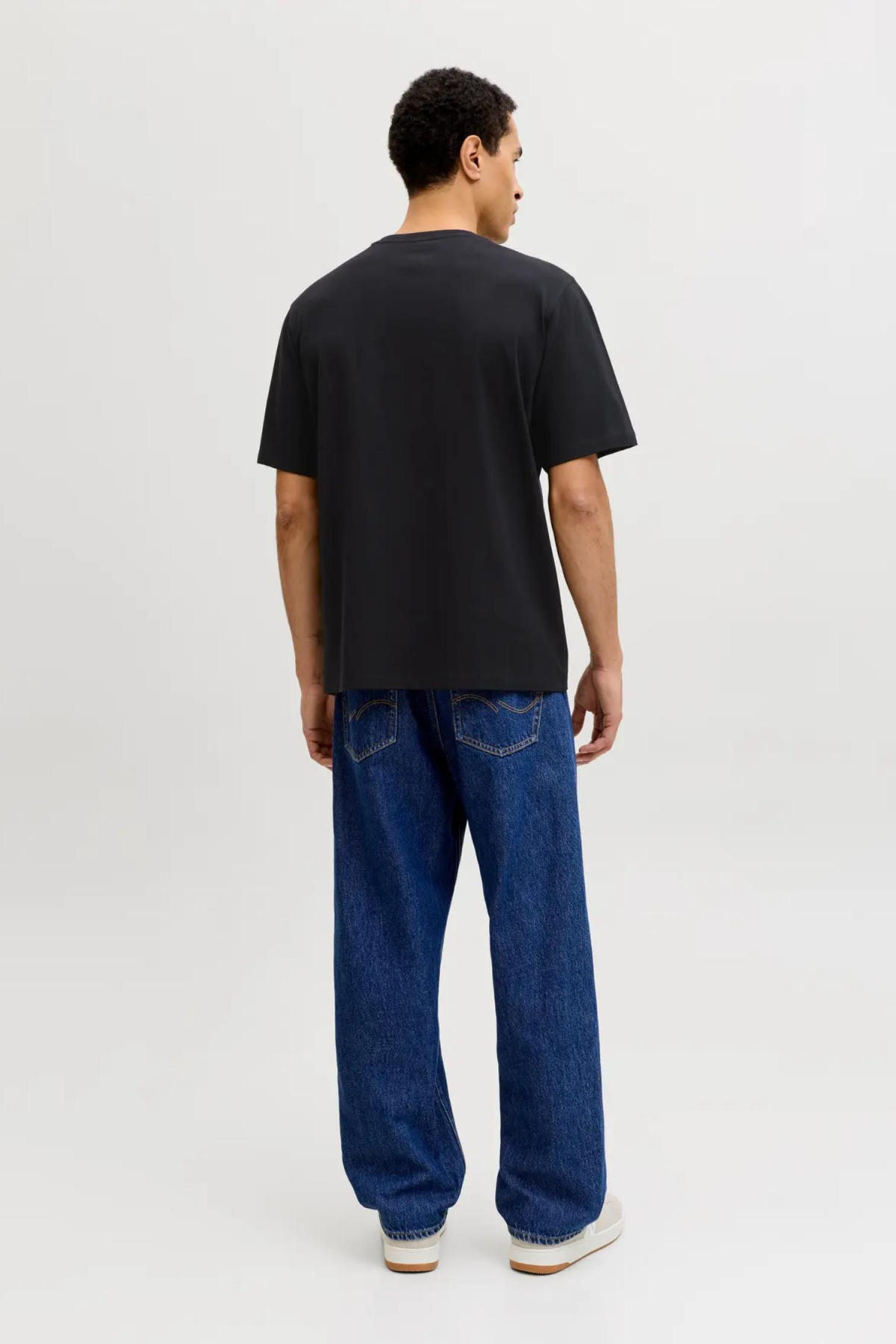 JACK&JONES 12290417 JJEDOVER DENIM TEE 0 YAKA KISA KOL TSH
