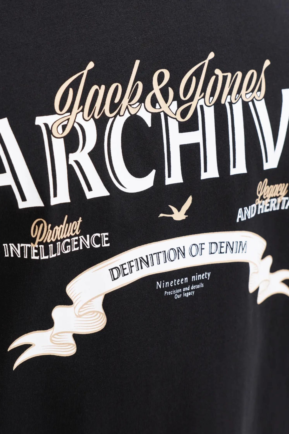 JACK&JONES 12290417 JJEDOVER DENIM TEE 0 YAKA KISA KOL TSH