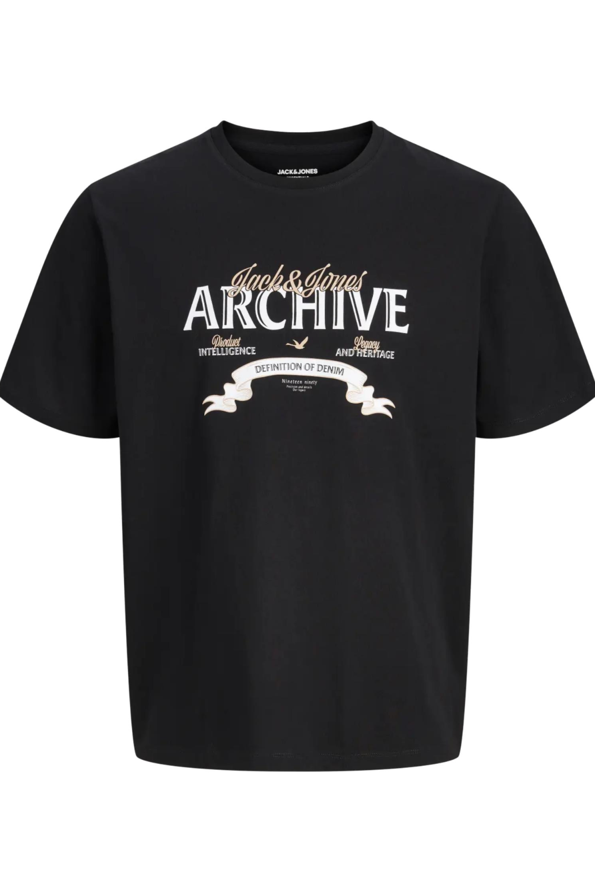 JACK&JONES 12290417 JJEDOVER DENIM TEE 0 YAKA KISA KOL TSH