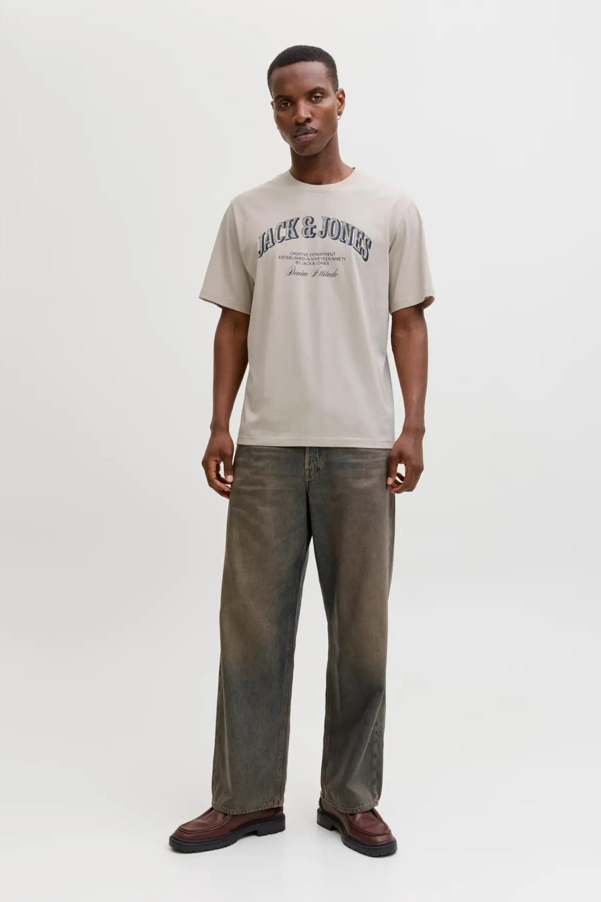 JACK&JONES 12291213 JJEDENVER GRAPHIC TE 0 YAKA KISA KOL TSH