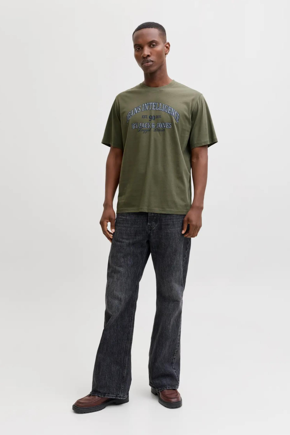 JACK&JONES 12291213 JJEDENVER GRAPHIC TE 0 YAKA KISA KOL TSH