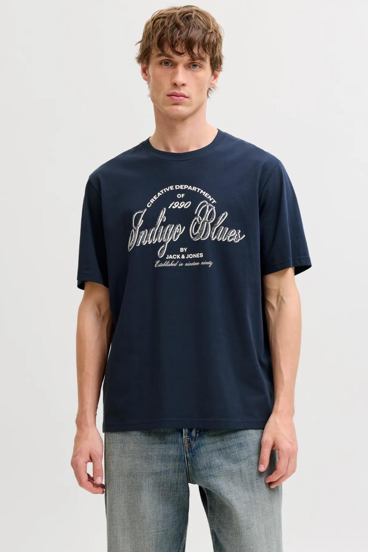 JACK&JONES 12291213 JJEDENVER GRAPHIC TE 0 YAKA KISA KOL TSH