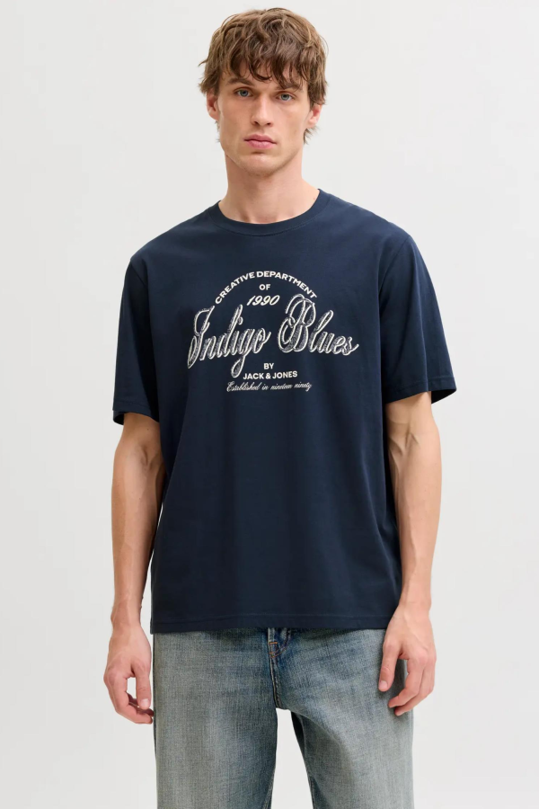 JACK&JONES 12291213 JJEDENVER GRAPHIC TE 0 YAKA KISA KOL TSH