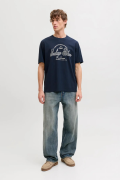 JACK&JONES 12291213 JJEDENVER GRAPHIC TE 0 YAKA KISA KOL TSH