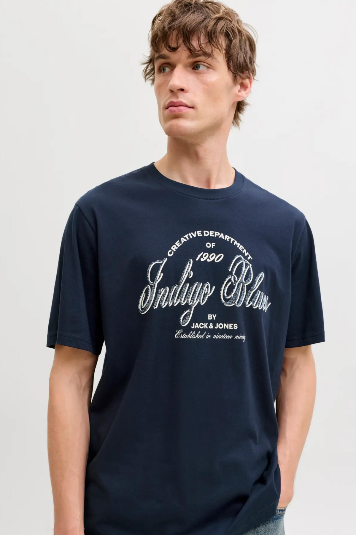 JACK&JONES 12291213 JJEDENVER GRAPHIC TE 0 YAKA KISA KOL TSH