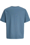 JACK&JONES 12294516 JJEDOVER ON YAZILI BATTAL BUYUK BEDEN KISA KOL TSHIRT