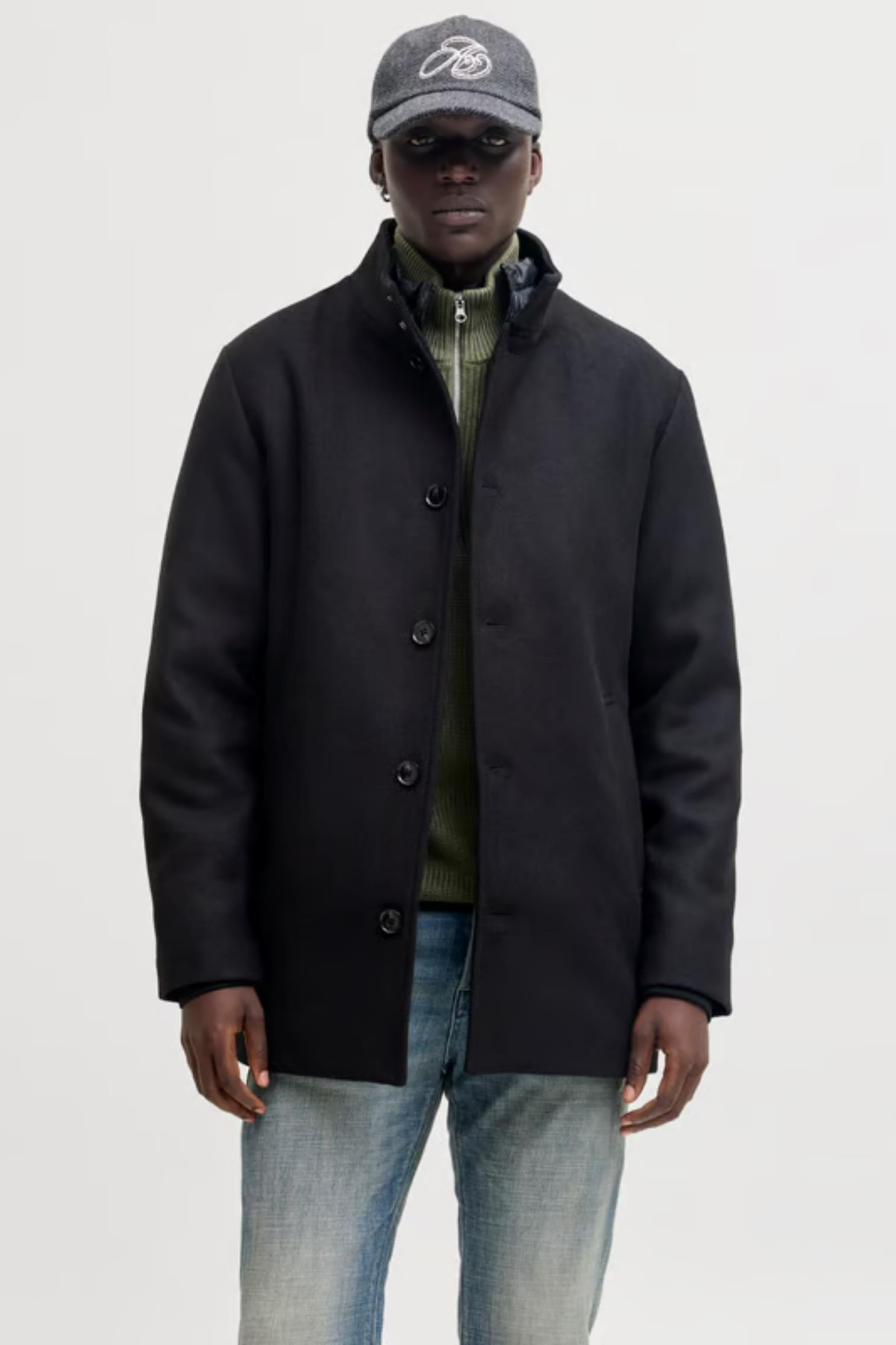 JACK&JONES 12295107 JJEDETROIT COAT IC ASTARLI KASE KABAN