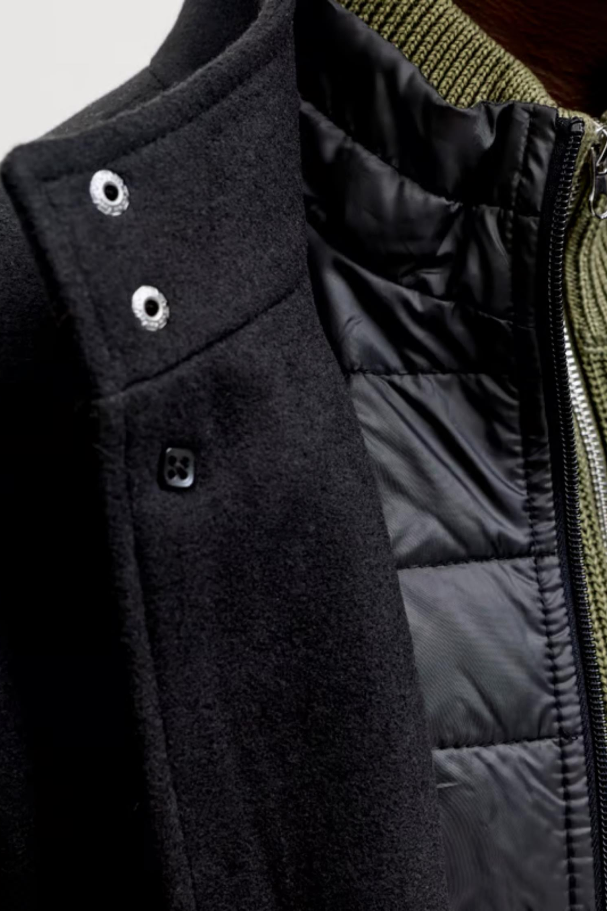 JACK&JONES 12295107 JJEDETROIT COAT IC ASTARLI KASE KABAN