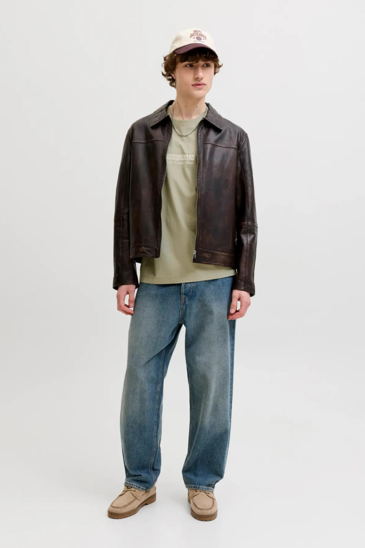 JACK&JONES 12310070 JORSAVONA BOXX 0 YAKA KISA KOL TSH