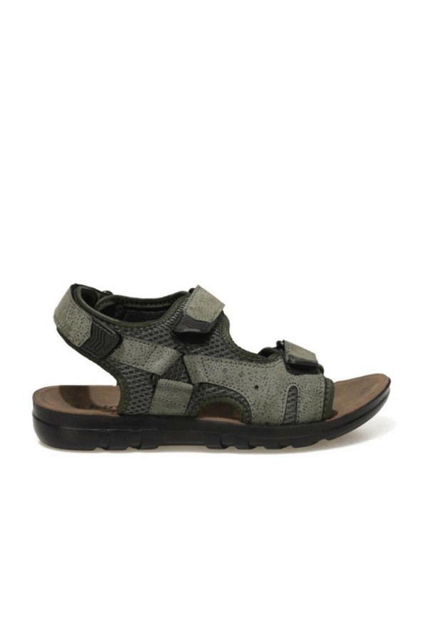 KINETIX HABEK 1FX 3 CIRTLI FILE USTU DERI GARNI SANDALET