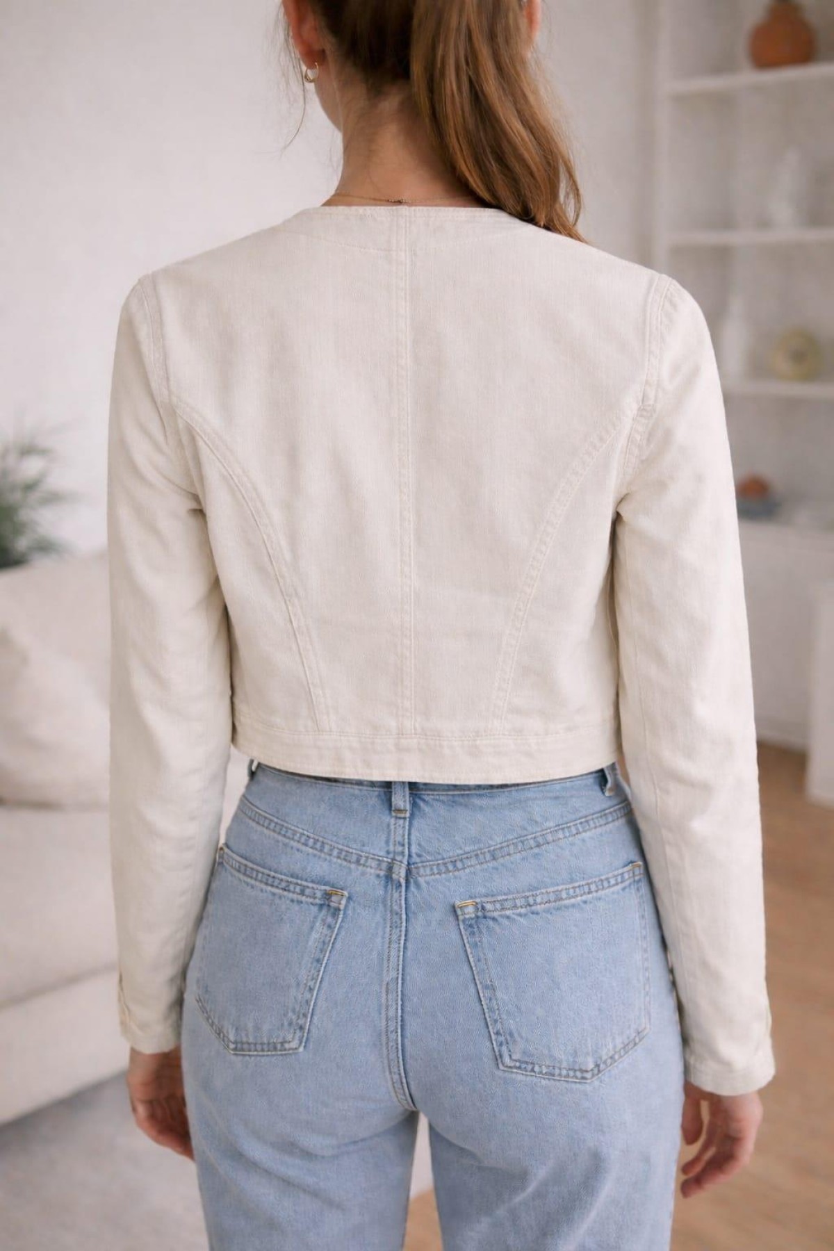 LIU -JO ON SUS DUGMELI ICTEN KOPCALI 2 CEPLI CEKET