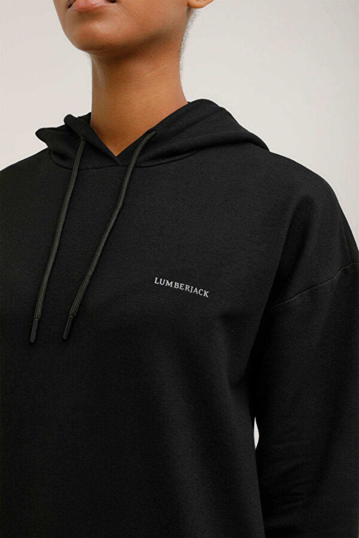 LUMBERJACK 17SN80 LUMBERJACK YAZILI KAPUSONLU BASIC HOODIE LUMBERJACK 17SN80 LUMBERJACK YAZILI KAPUSONLU BASIC HOODIE