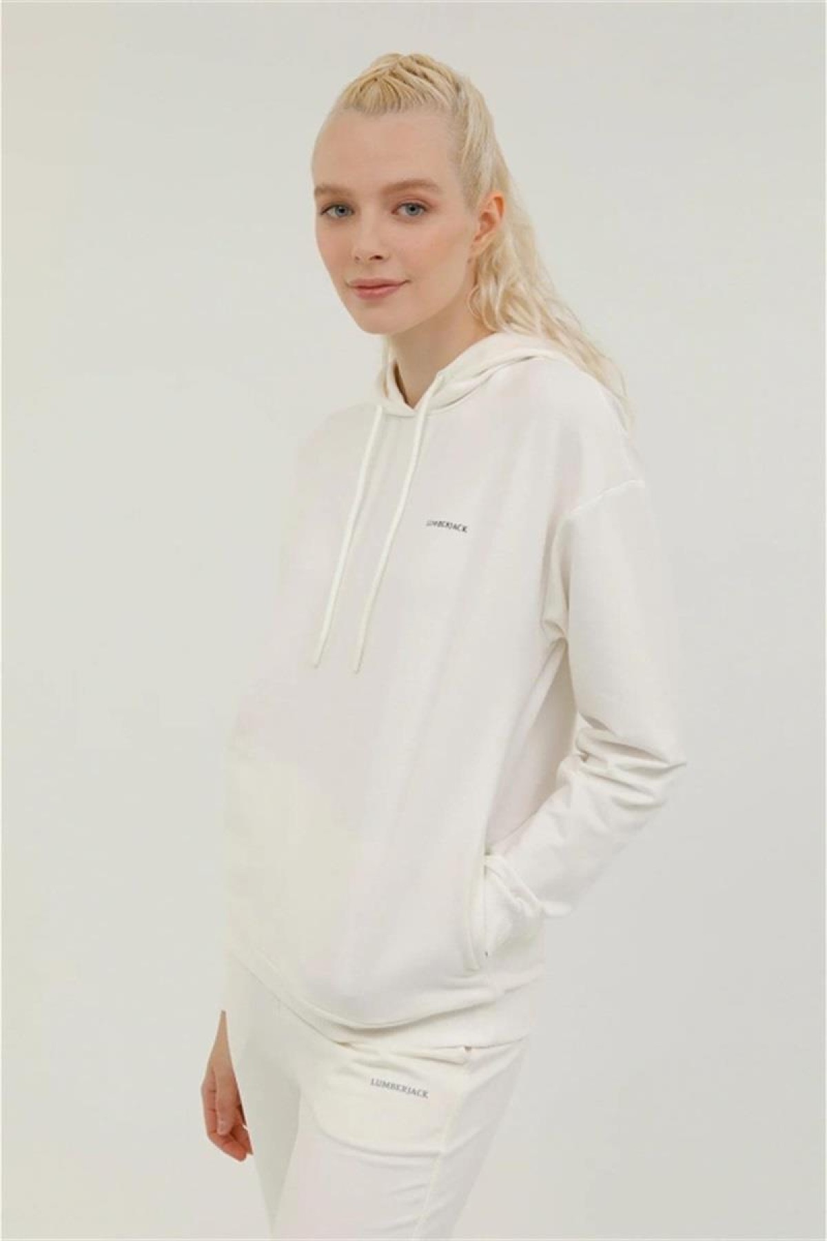 LUMBERJACK 17SN80 LUMBERJACK YAZILI KAPUSONLU BASIC HOODIE LUMBERJACK 17SN80 LUMBERJACK YAZILI KAPUSONLU BASIC HOODIE