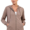 LUMBERJACK 18SN77 BASIC HOODIE FULL ZIP BASKISIZ KAPSONLU ON FERMUARLI CEKET