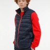 LUMBERJACK ML BRT VEST DIKISLI ALT LASTIK BUZME DETAYLI YELEK