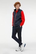 LUMBERJACK ML BRT VEST DIKISLI ALT LASTIK BUZME DETAYLI YELEK