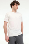 LUMBERJACK CT100 SADE ARMALI %100 POLYESTER BASIC TSHIRT