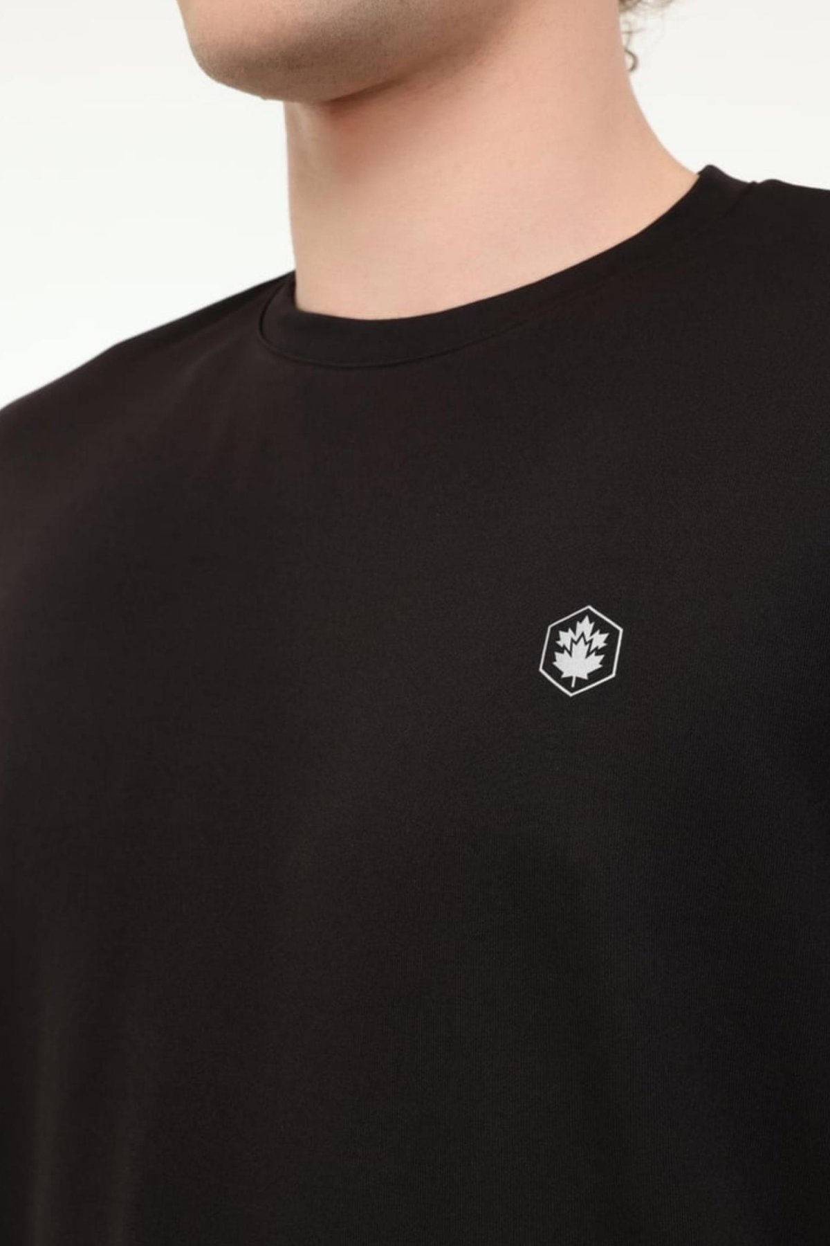 LUMBERJACK CT100 SADE ARMALI %100 POLYESTER BASIC TSHIRT