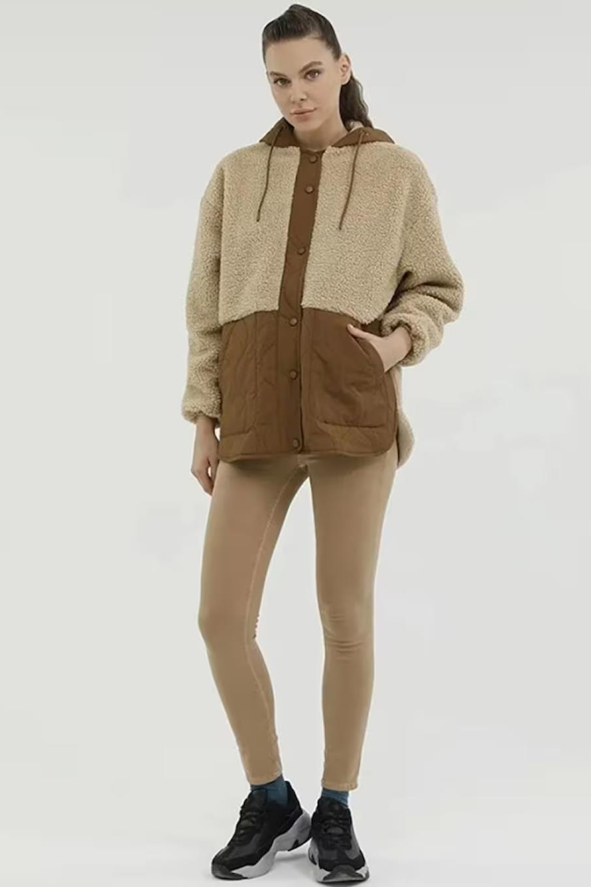 LUMBERJACK HANNAH 6CT2008 3 PR CITCITLI KAPUSONLU CEKET LUMBERJACK HANNAH 6CT2008 3 PR CITCITLI KAPUSONLU CEKET