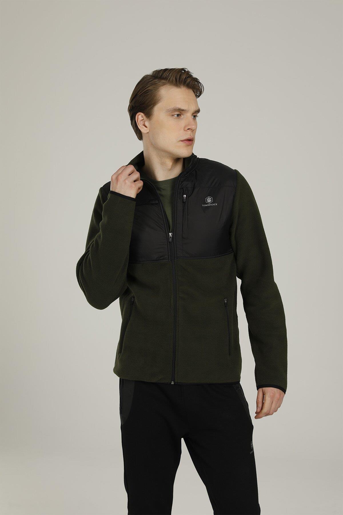LUMBERJACK JOSEPH POLAR 1PR UST INCE KUMAS POLAR 4 CEP ONDEN FERMUARLI SWEAT