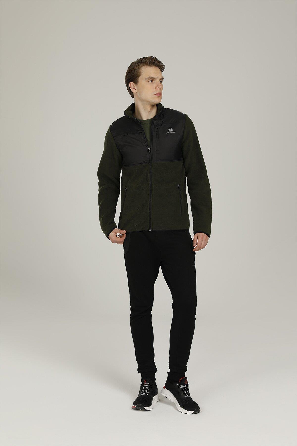 LUMBERJACK JOSEPH POLAR 1PR UST INCE KUMAS POLAR 4 CEP ONDEN FERMUARLI SWEAT