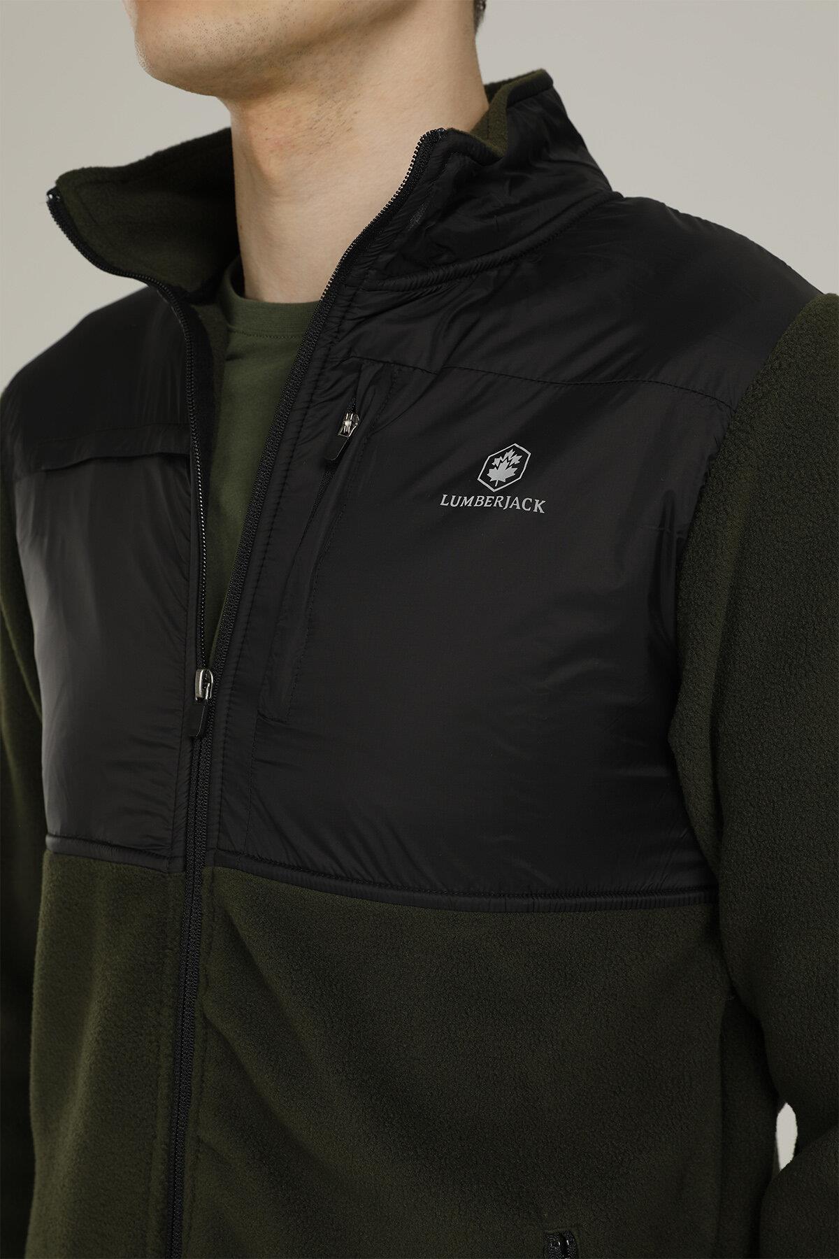 LUMBERJACK JOSEPH POLAR 1PR UST INCE KUMAS POLAR 4 CEP ONDEN FERMUARLI SWEAT