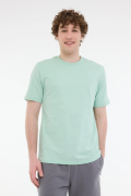 LUMBERJACK M-CT102 BSC C NK GOGUS SADE ARMALI 0 YAKA KISA KOL TSHIRT
