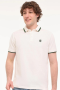 LUMBERJACK MB BTS203 FX POLO YAKA 2 DUGME GOGUS ARMA NAKIS TSHIRT
