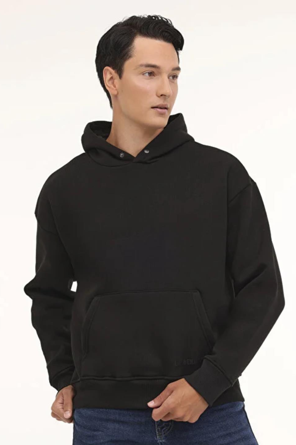 LUMBERJACK MB ROS 17HS109 KANGURU CEP KAPUSONLU SWEAT